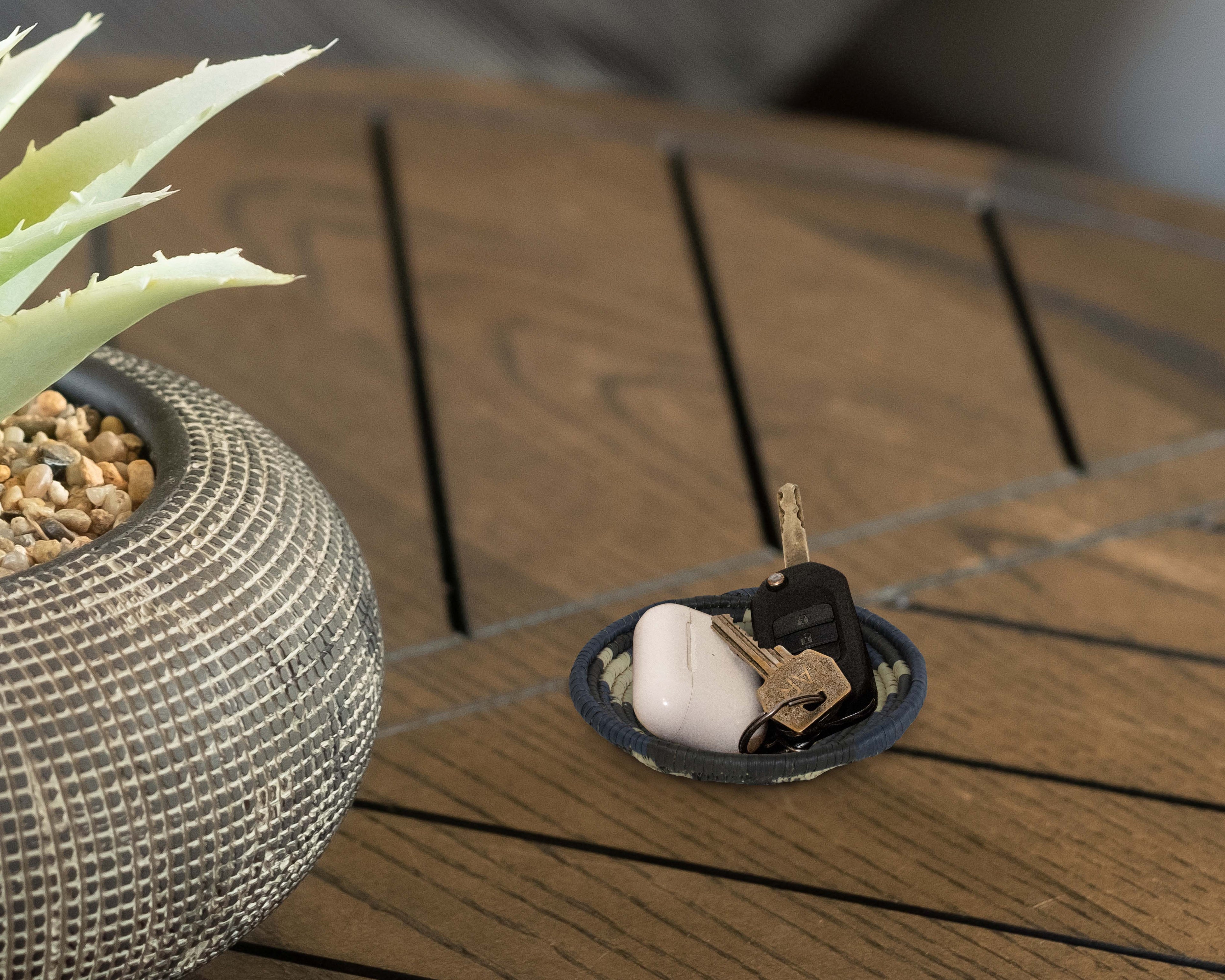 Boho Medallions Miniature Basket Pack of 5 - LBW-1608-5 A