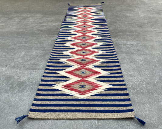 Azure Mesa Flatweave Runner Rug – 2.5x10 ft RR-073-25