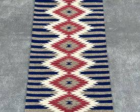 Azure Mesa Flatweave Runner Rug – 2.5x10 ft