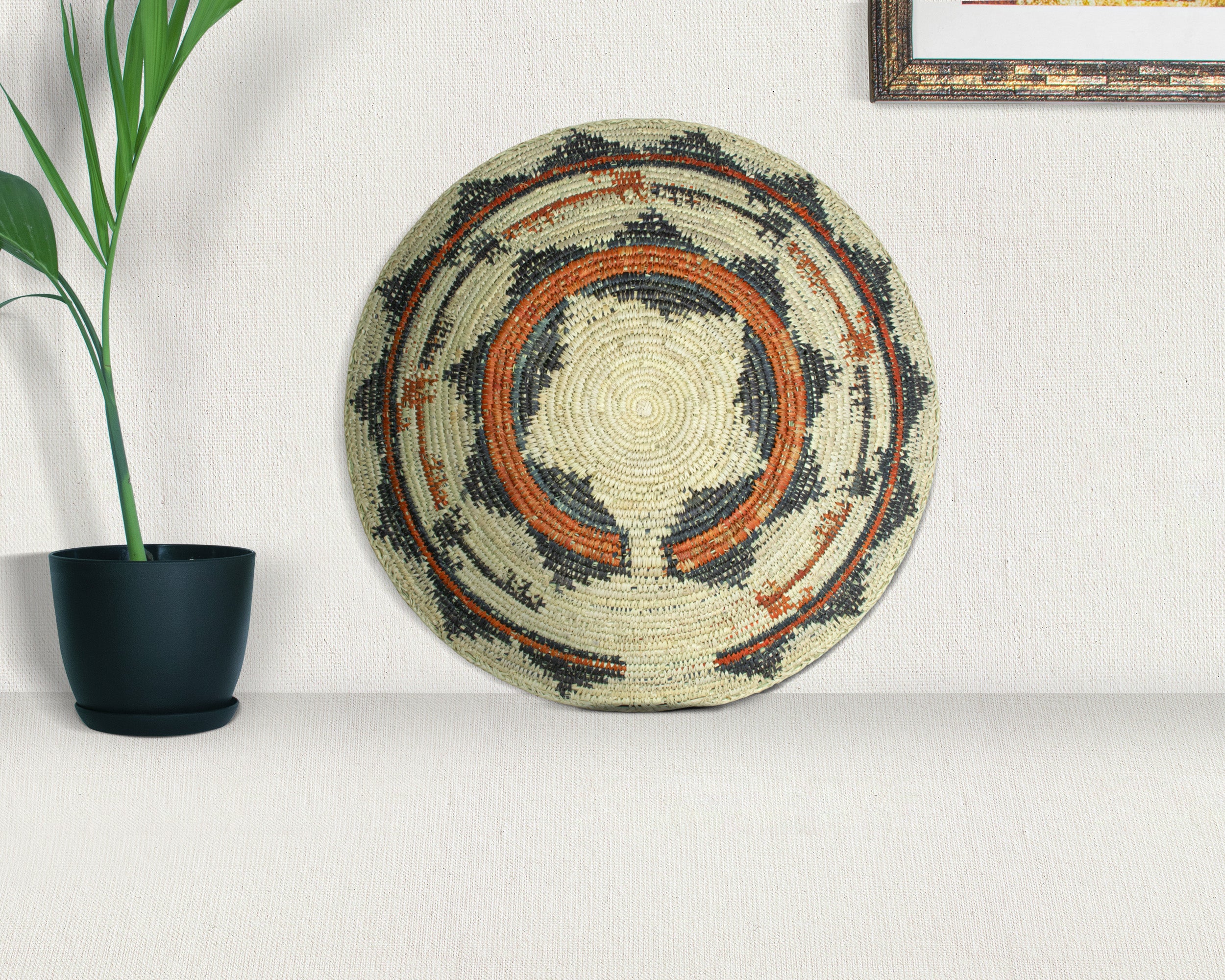 Dancing Horses Bowl Basket 14-inch BSK-037-14