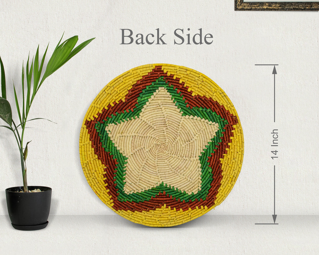 Yellow Mesa Flat Basket