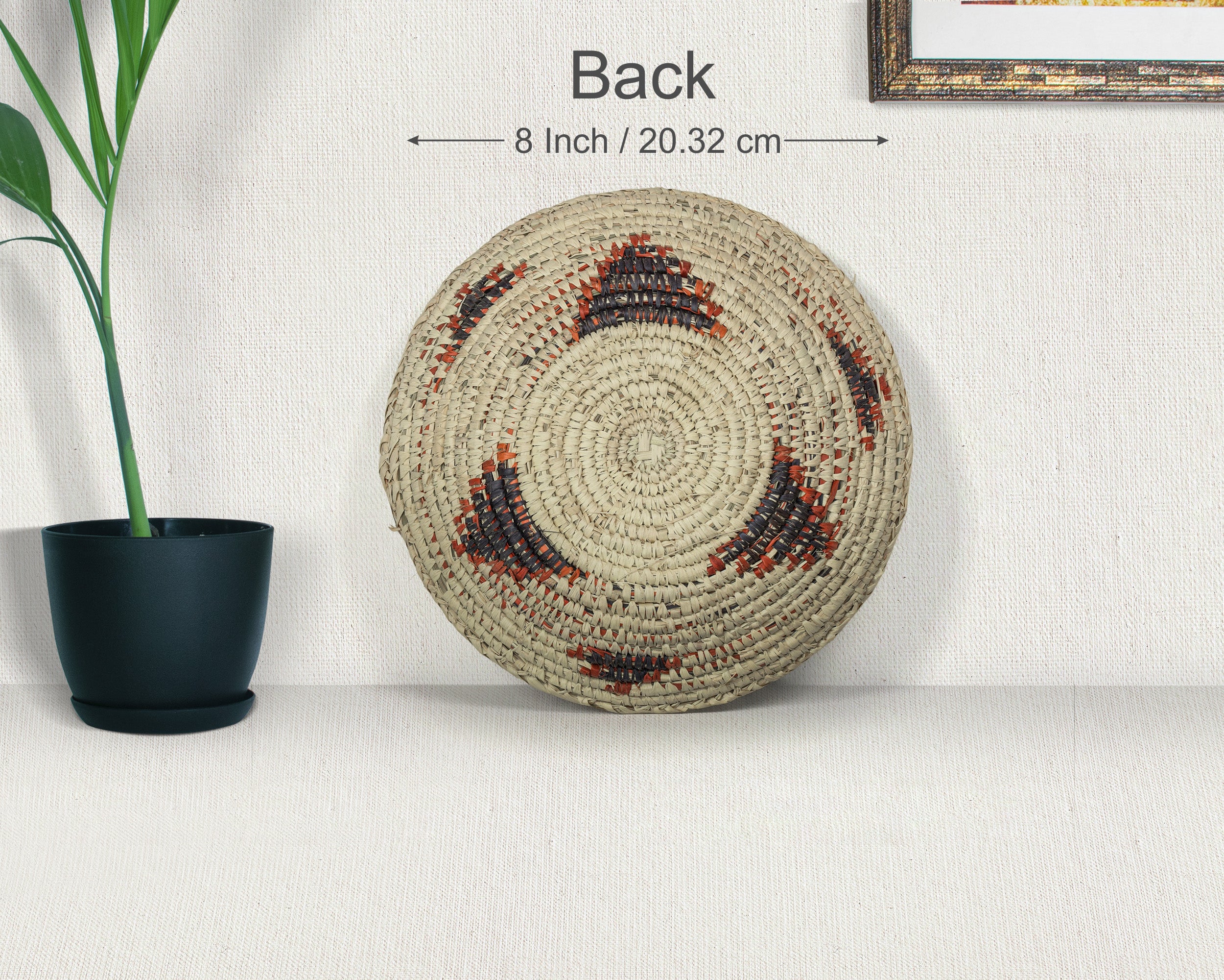 Black Triangles Bowl Basket