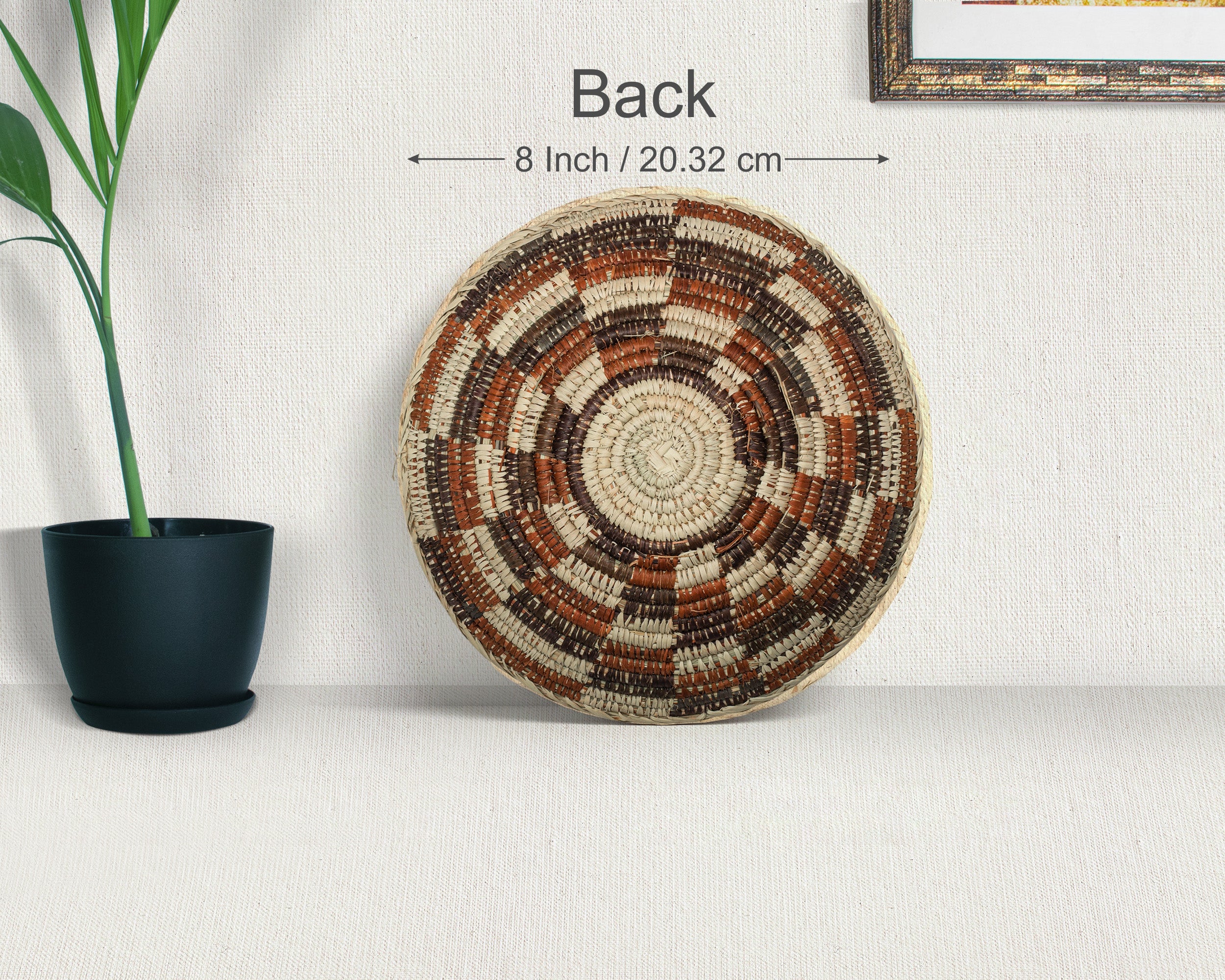 Brown Trail Bowl Basket