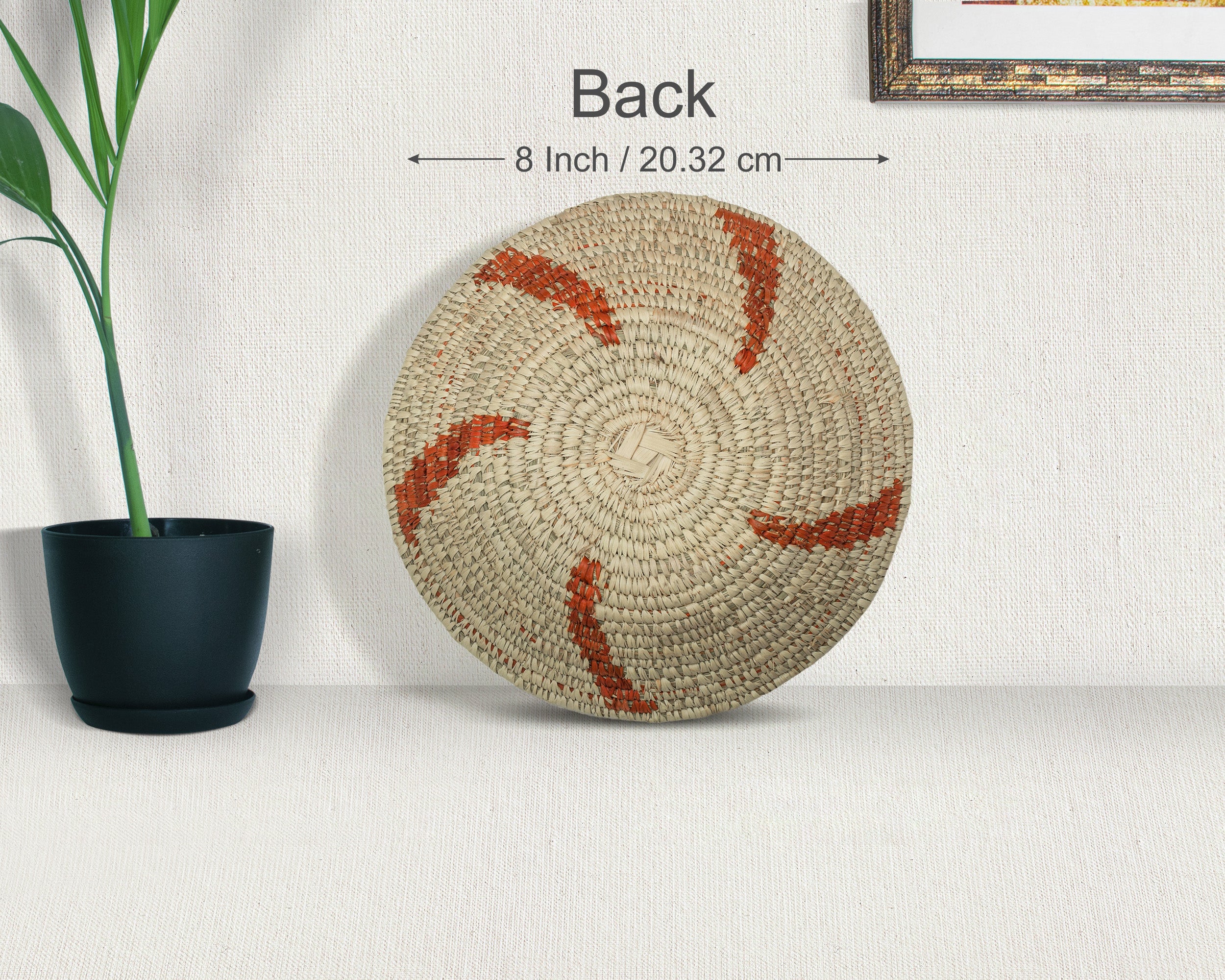 Rustic Swirl Bowl Basket