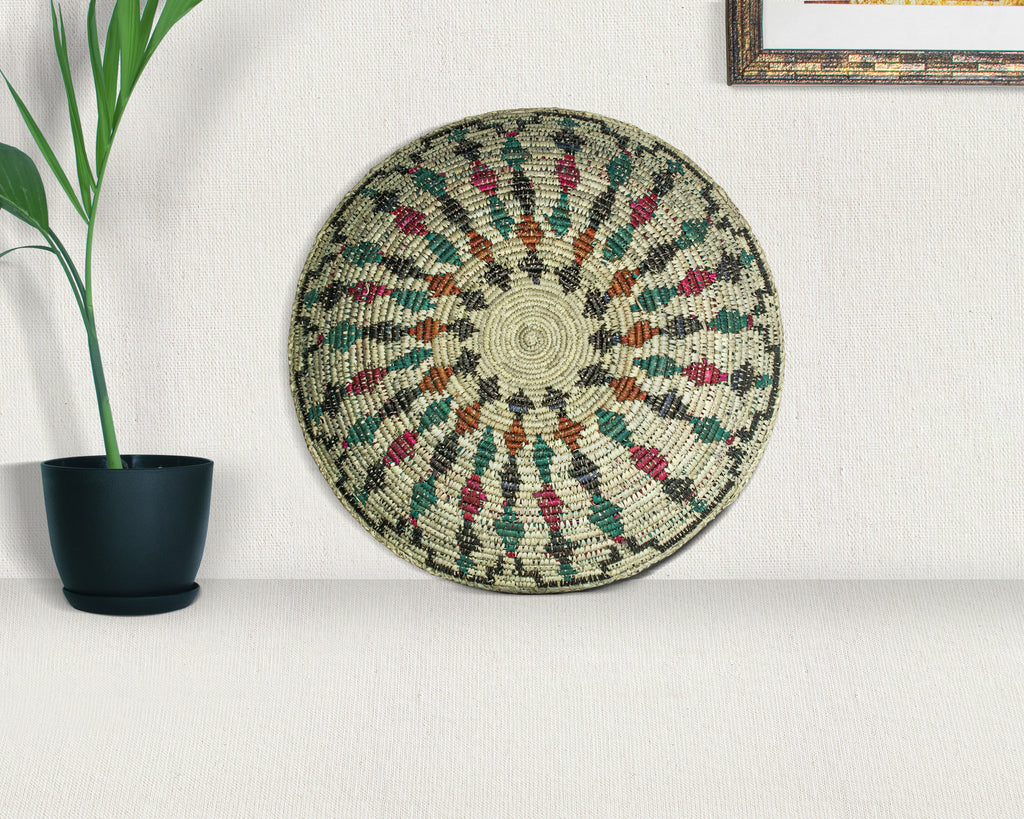 Dancing Arrows Bowl Basket 14-inch BSK-073-14