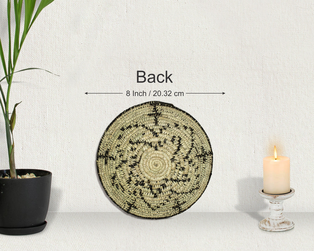 Sageblossom Black Bowl Basket 8-inch LBW-457-7