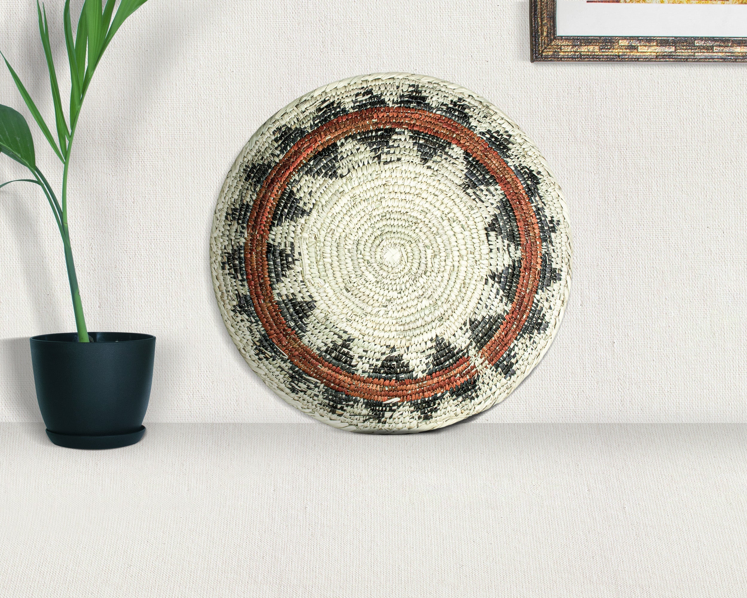 Pictogram Circle Basket 14-inch BSK-169-15