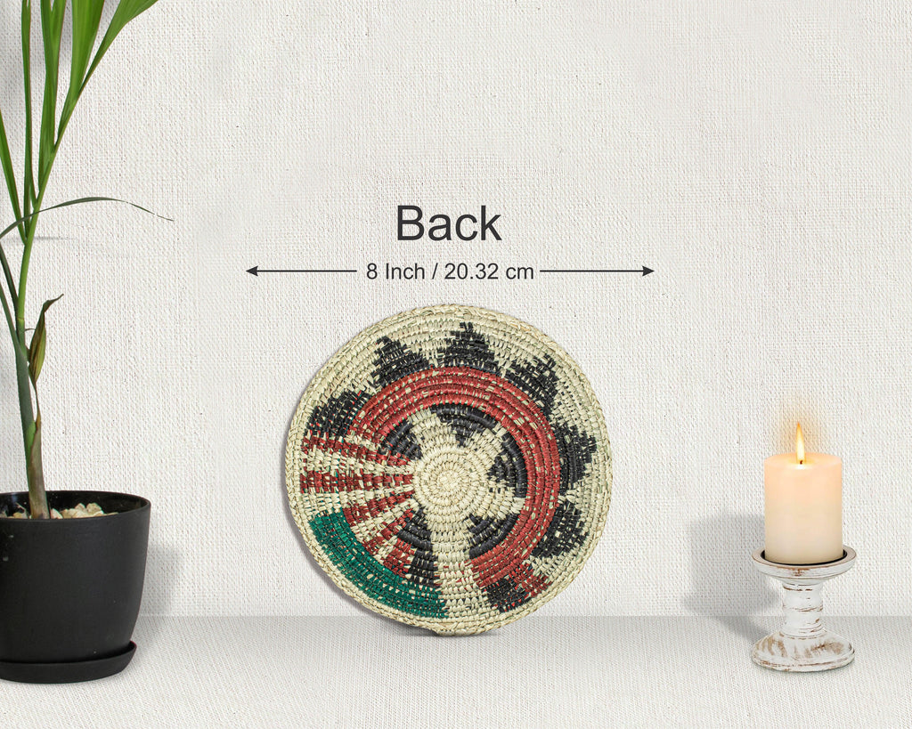 Prismatic Burst Multicolor Bowl Basket 8-inch LBW-453-7 A