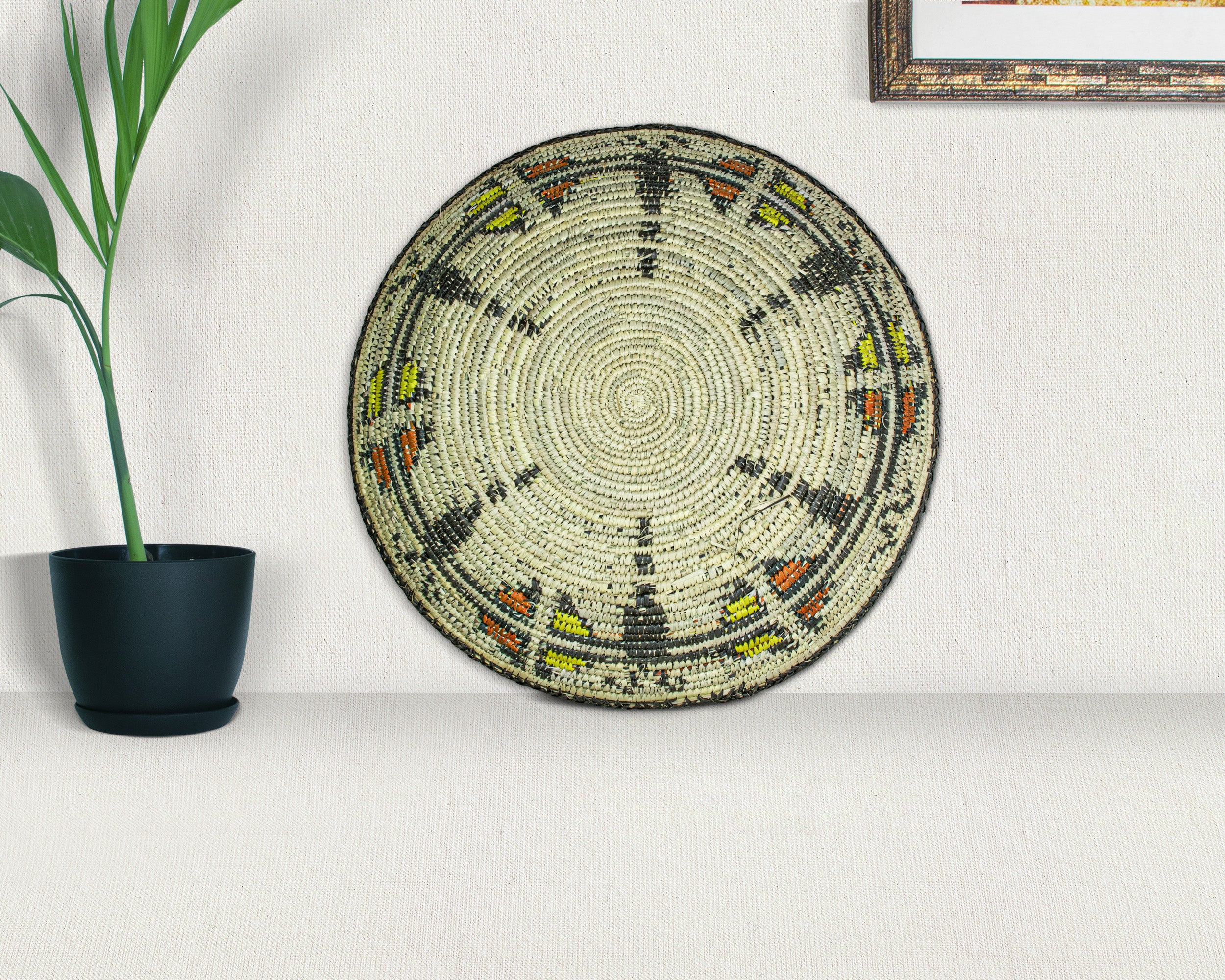 Dragon Flies Bowl Basket 14-inch BSK-072-14 B