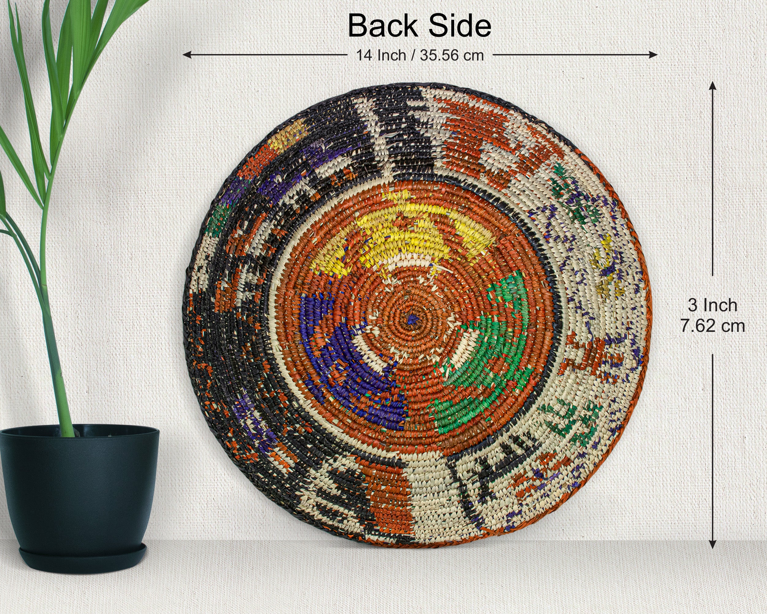 Park Stories Bowl Basket 14-inch BSK-162-15