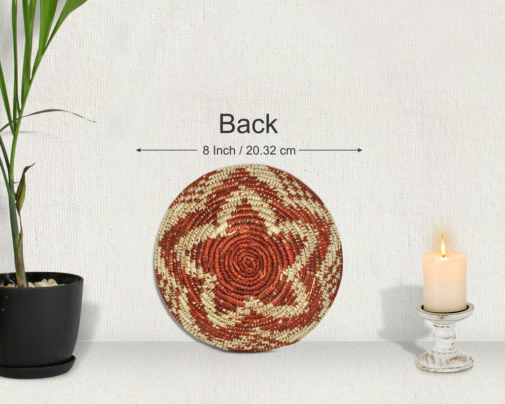 Canyxia Red Bowl Basket 8-inch LBW-460-7