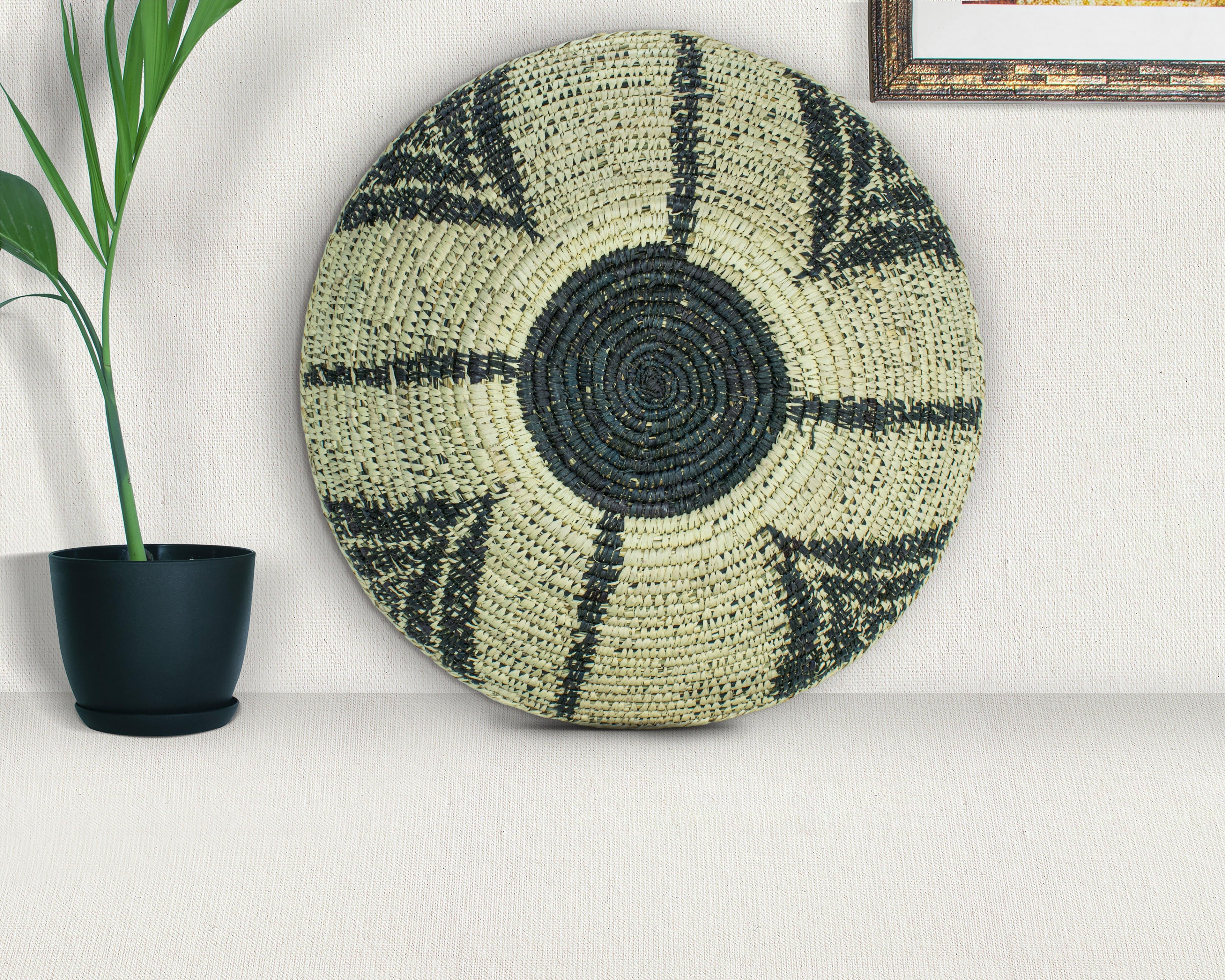 Midnight Bloom Deep Bowl 18-inch DB-729-18