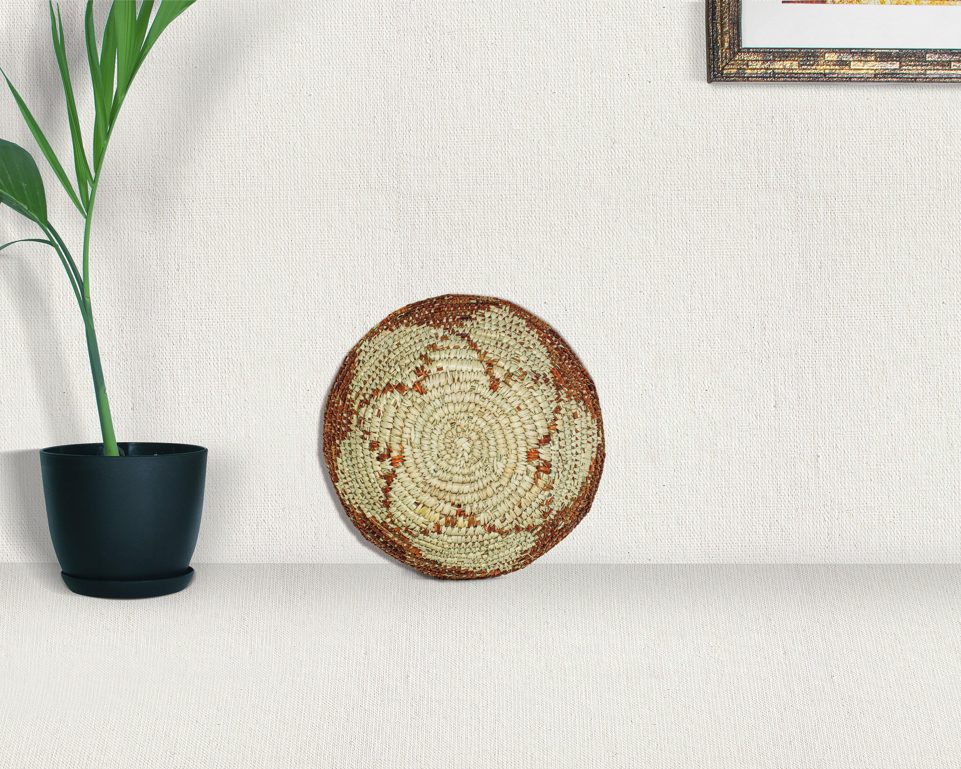 Astral Bloom Brown Bowl Basket 8-inch LBW-423-7 A