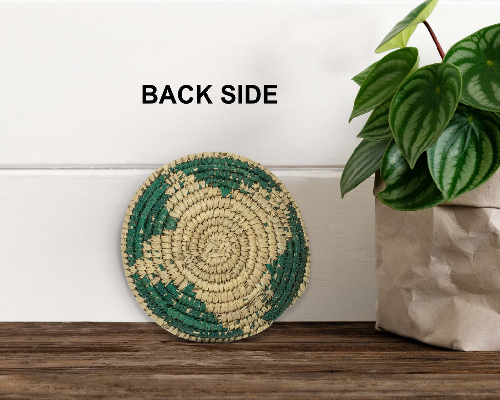 Boho Turquoise Star Miniature Basket Pack of 5 - LBW-1600-5