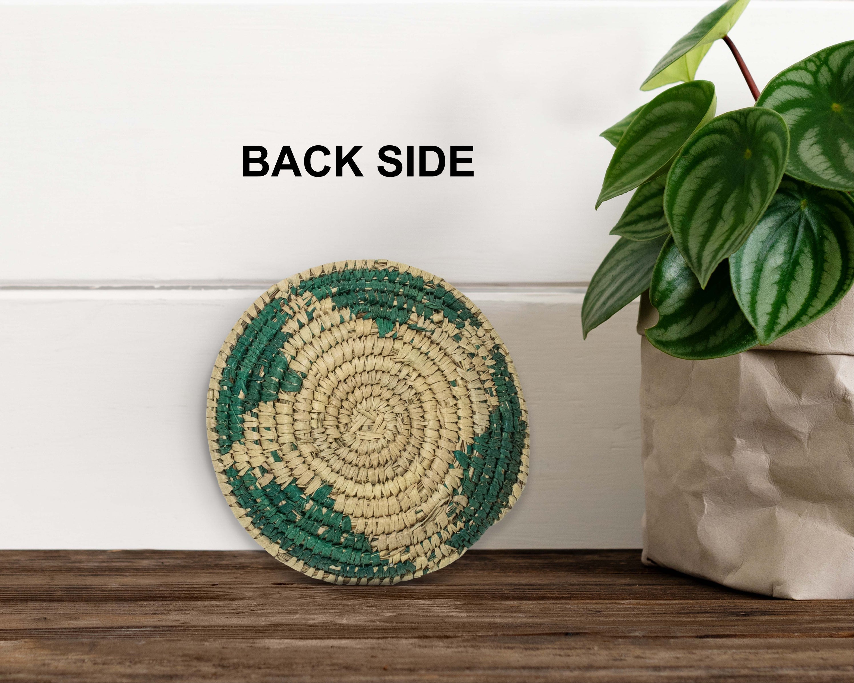 Boho Turquoise Star Miniature Basket Pack of 5 - LBW-1600-5