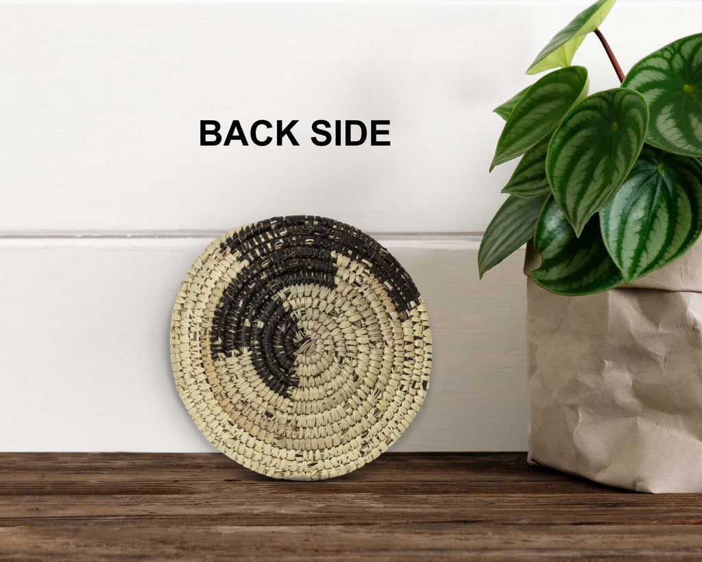 Boho Yei Black Miniature Basket Pack of 5 - LBW-1601-5 C