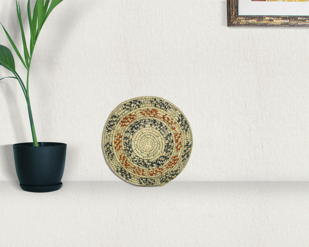 Fossil Swirl Multicolor Bowl Basket 8-inch LBW-450-7