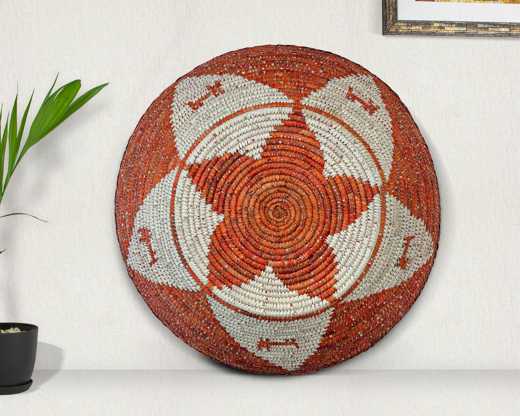 Orange Dogs Bowl Basket 22-Inch LBW-083-22