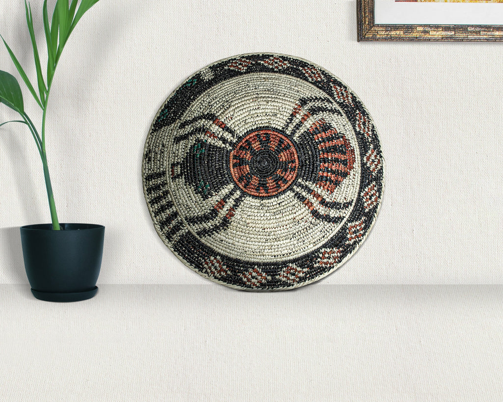 Spooky Spider Basket 14-inch BSK-146-15 A