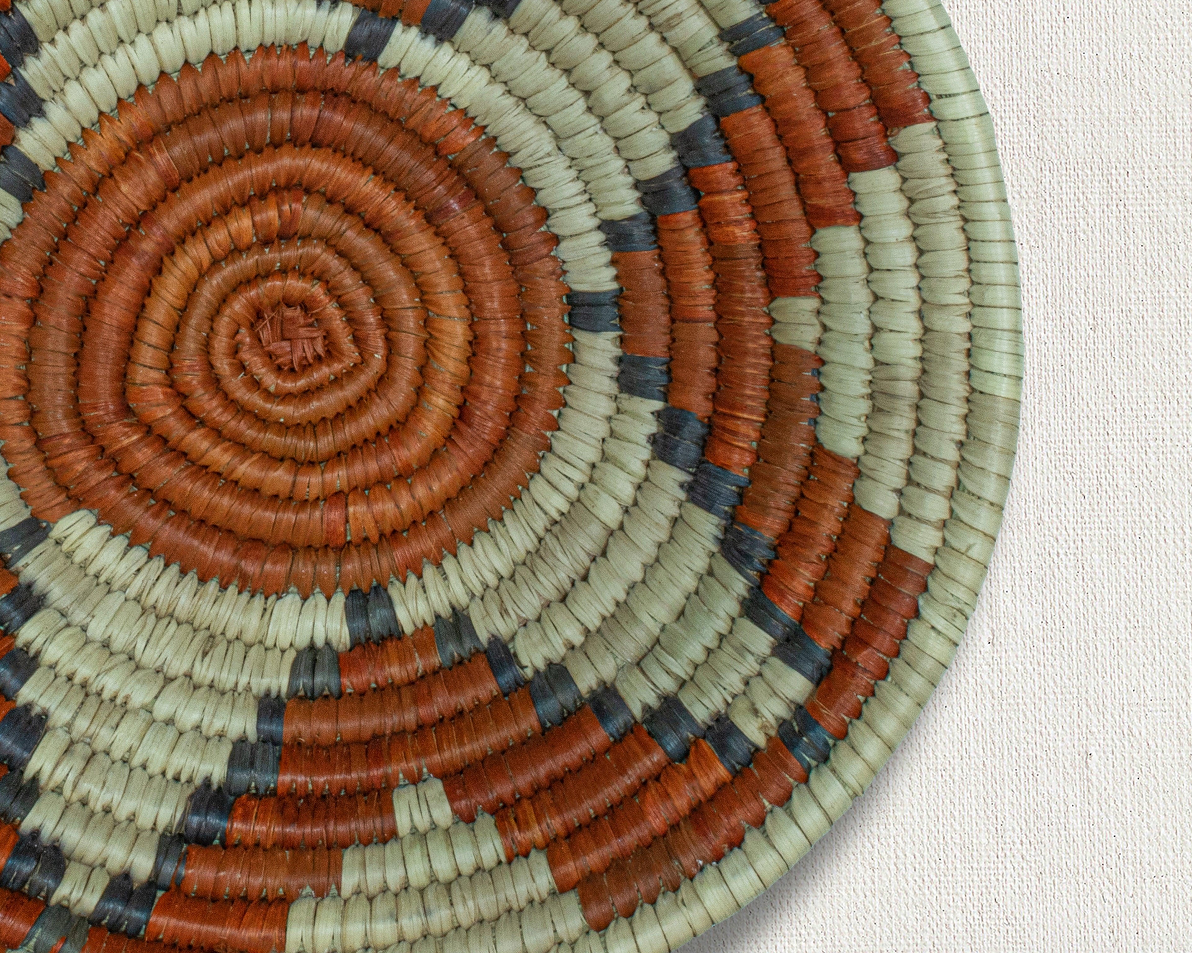 Bloomwheel Brown Bowl Basket 8-inch LBW-448-7