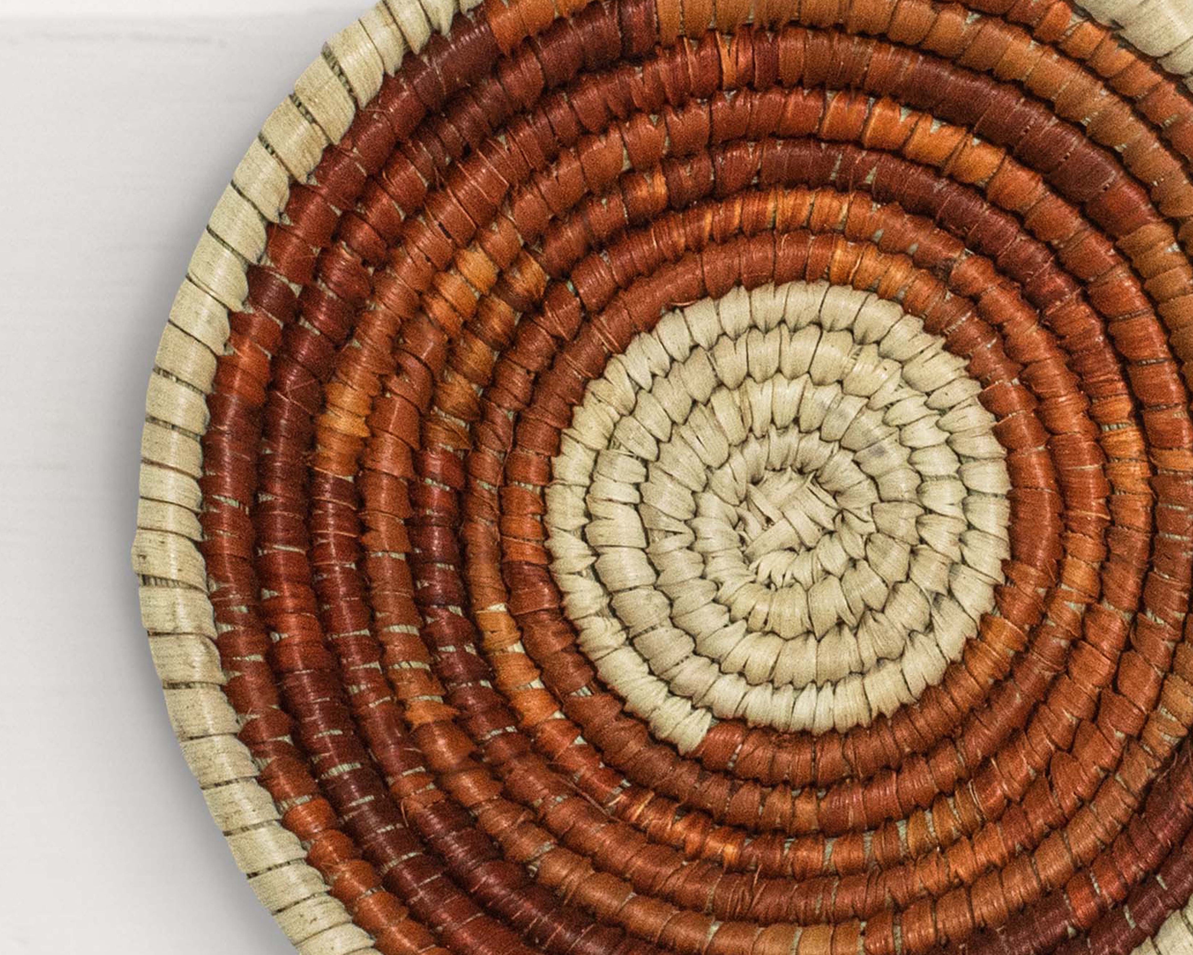 Boho Spinner Brown Miniature Basket Pack of 5 - LBW-1610-5 B