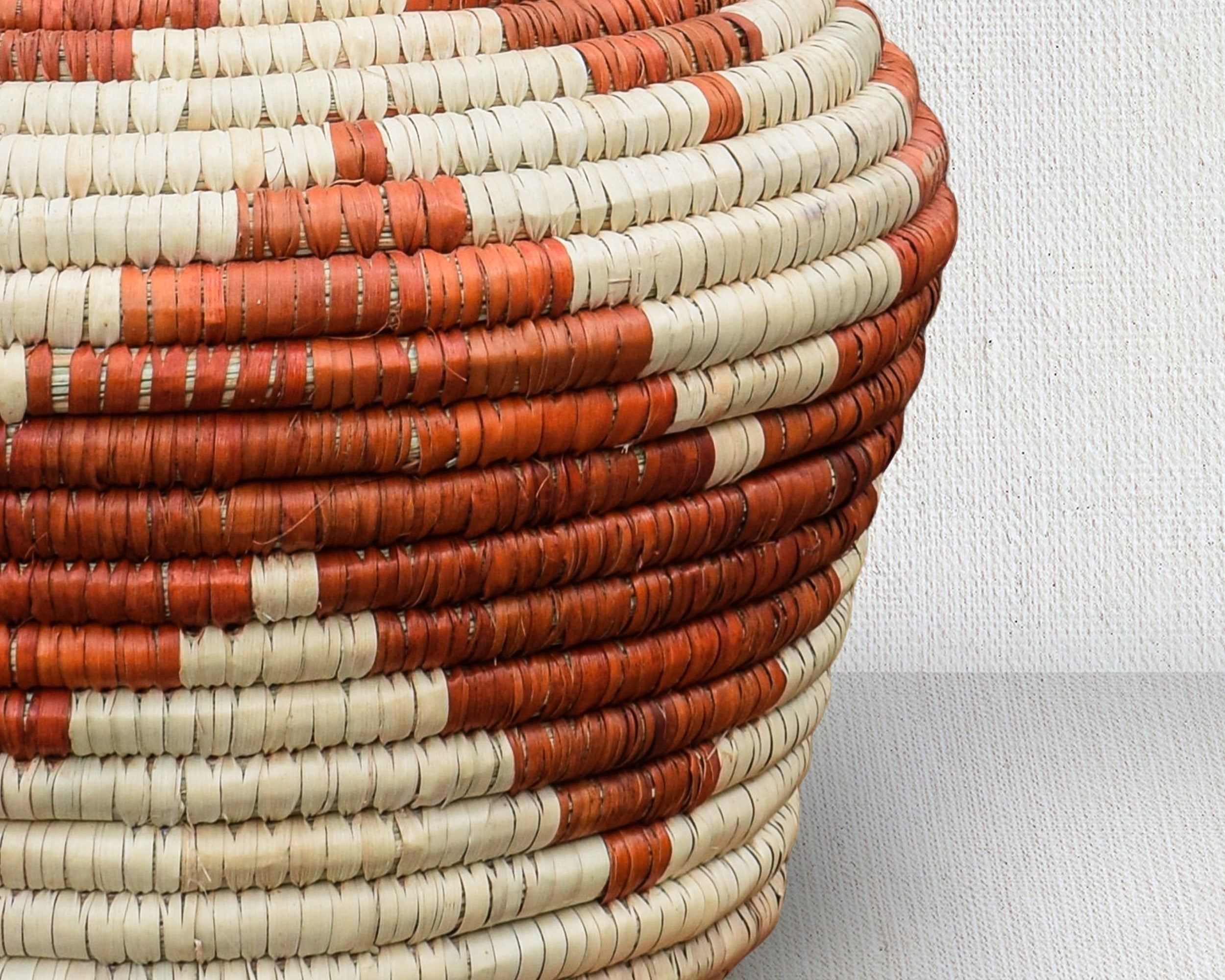 Terracotta Waves Potter Basket