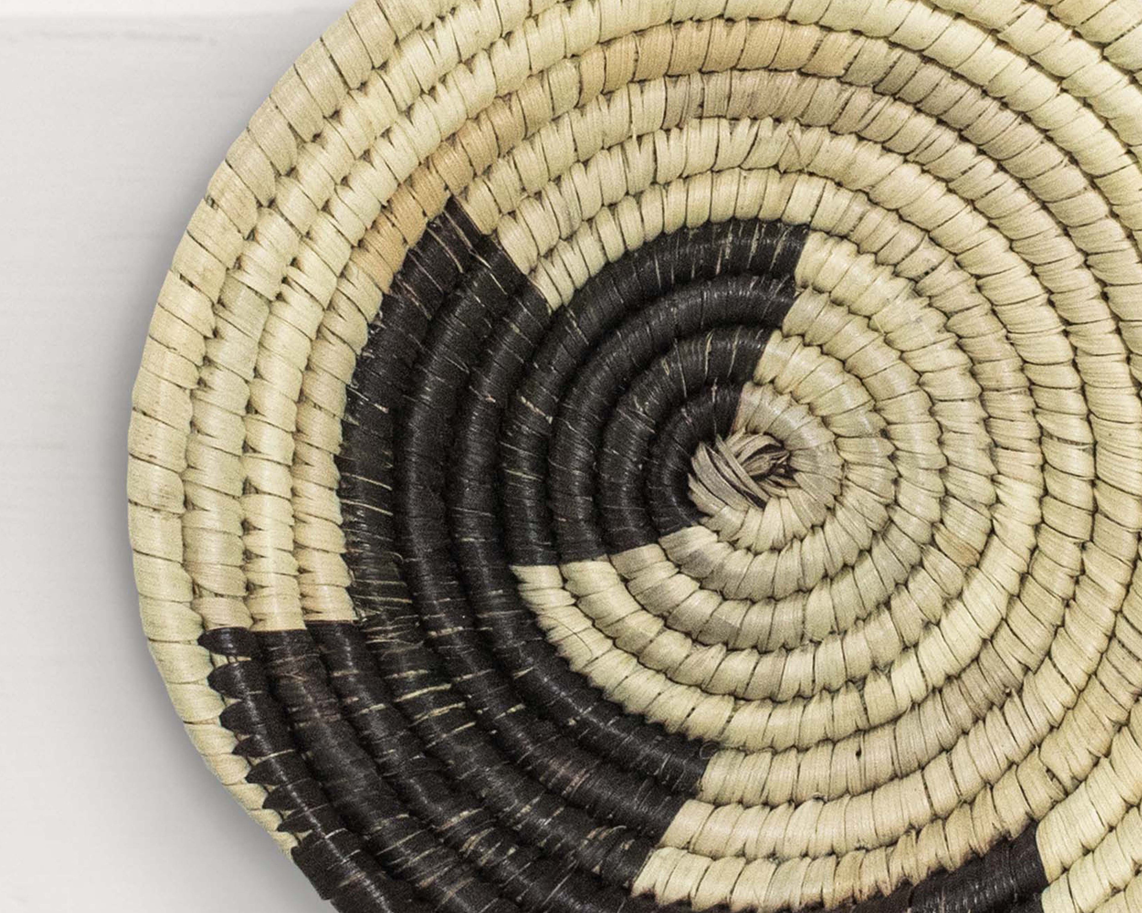 Boho Yei Black Miniature Basket Pack of 5 - LBW-1601-5 C