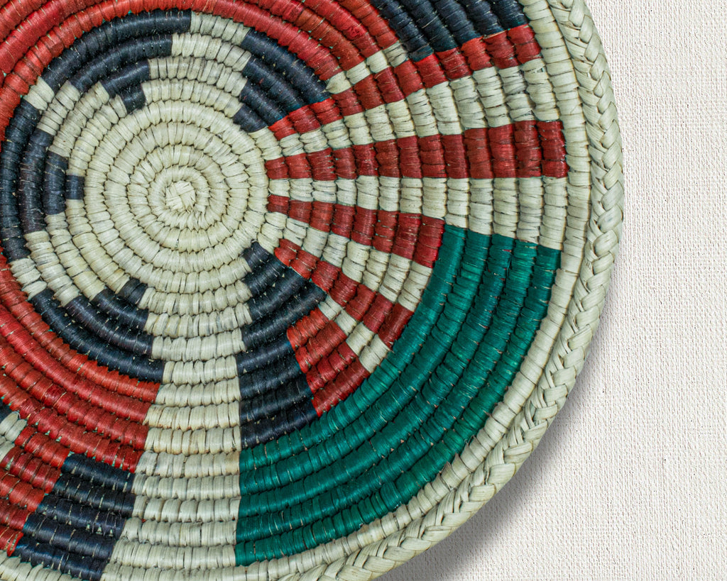 Prismatic Burst Multicolor Bowl Basket 8-inch LBW-453-7 A