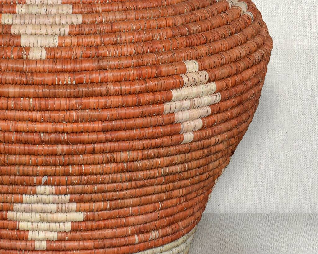 Cream Medallion Potter Vase