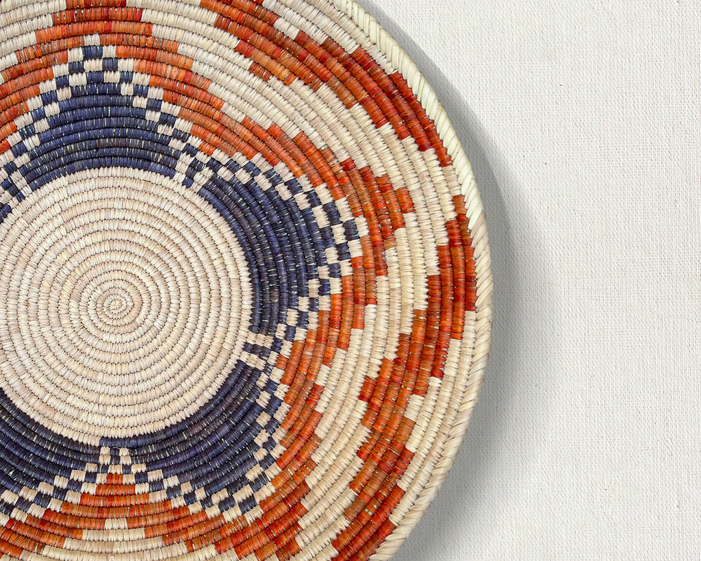 Brown Lotus Bowl Basket 22-Inch LBW-503-22