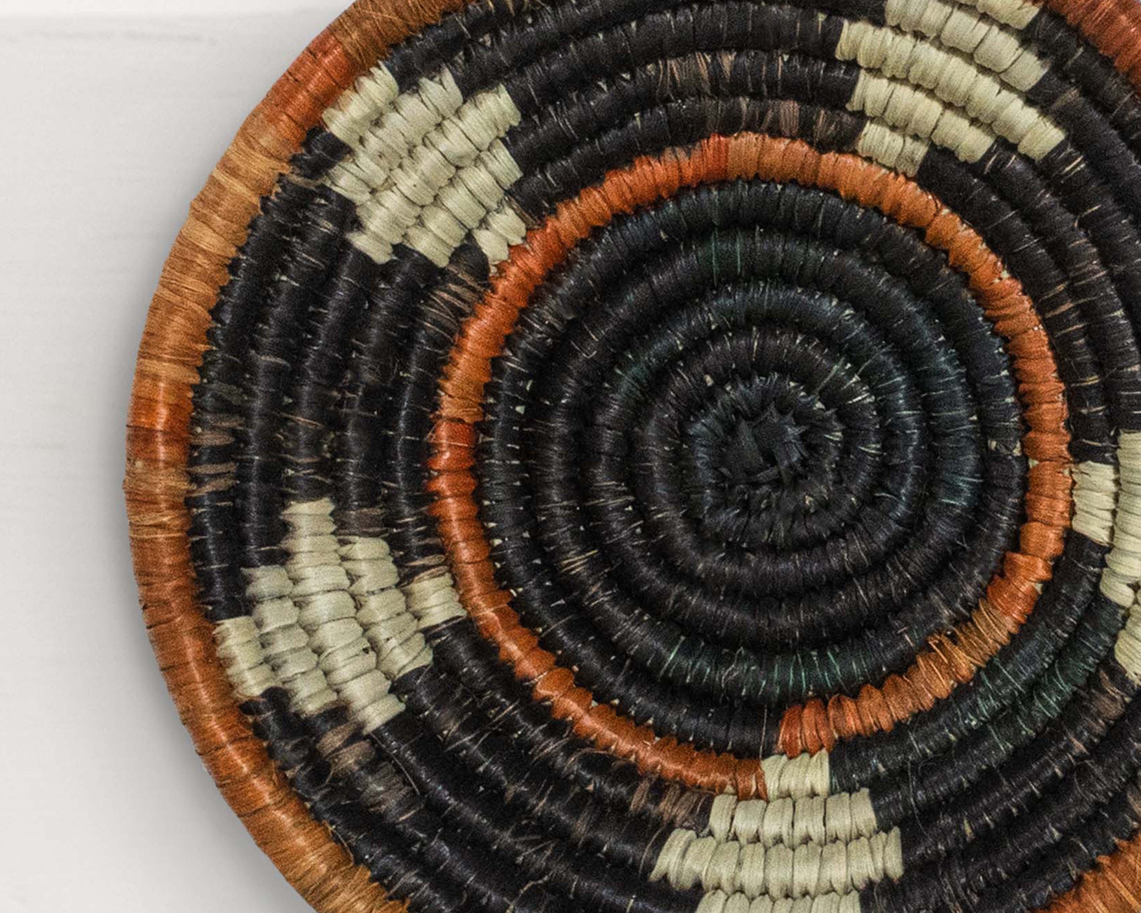 Boho Medallions Miniature Basket Pack of 5 - LBW-1609-5 A