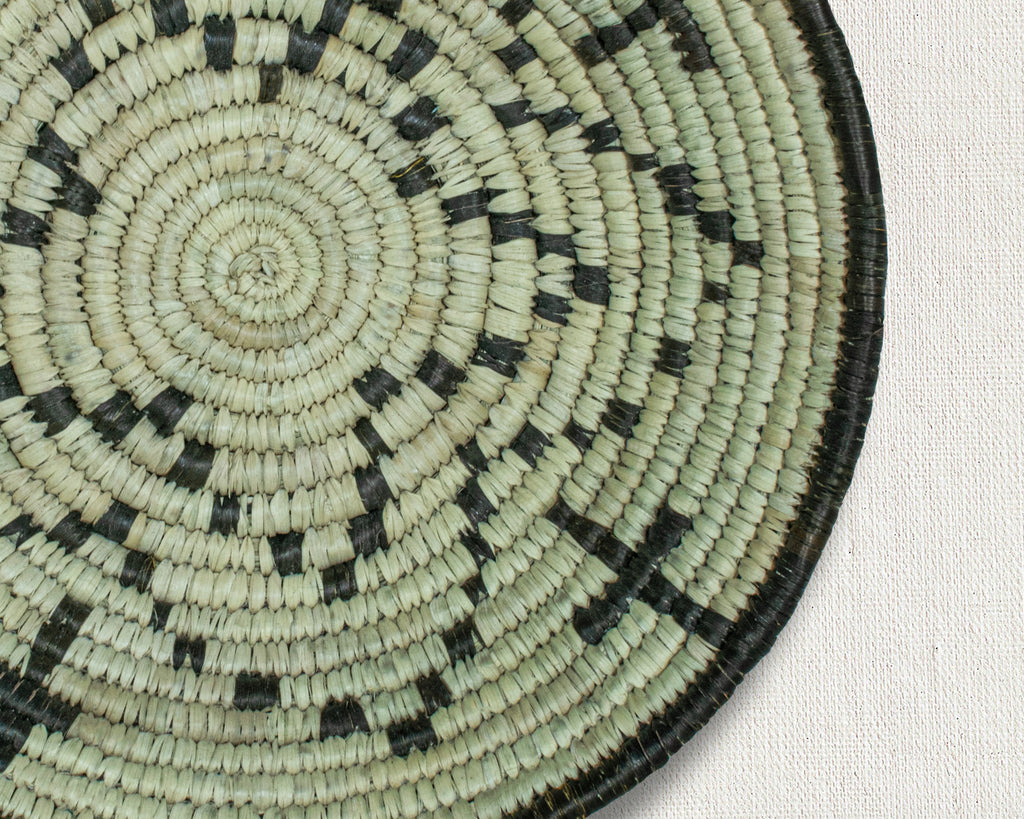 Sageblossom Black Bowl Basket 8-inch LBW-457-7