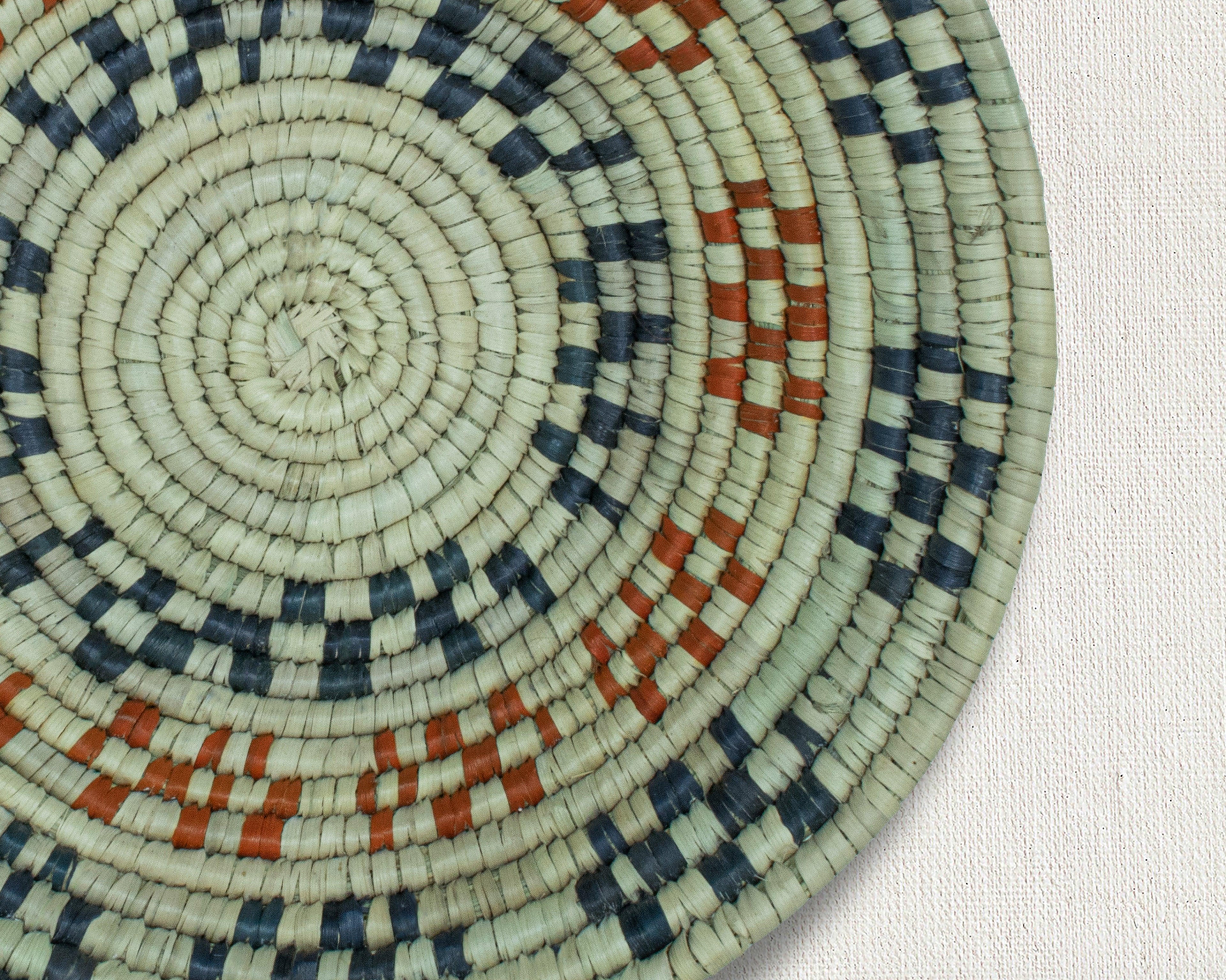 Fossil Swirl Multicolor Bowl Basket 8-inch LBW-450-7