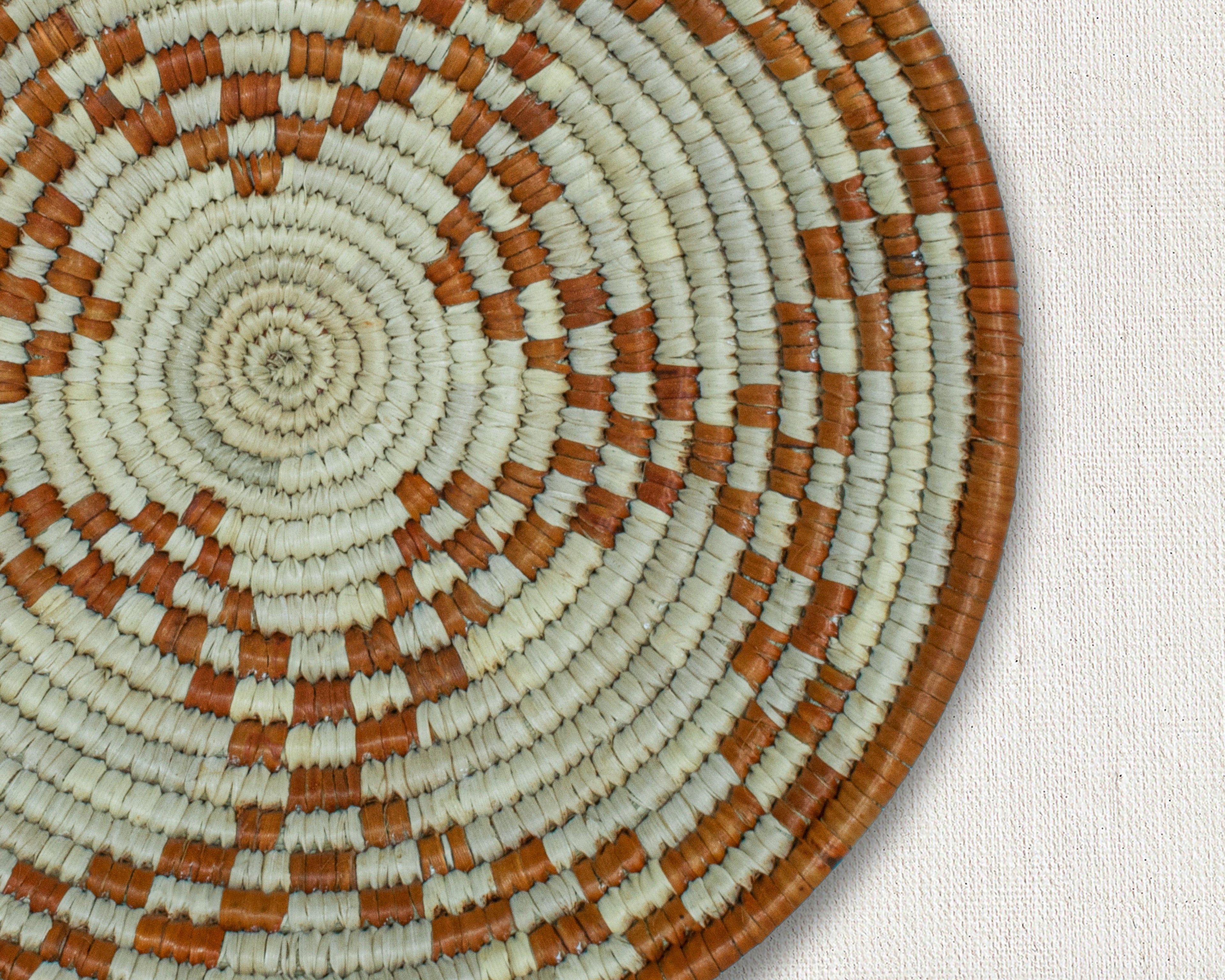 Zenithia Brown Bowl Basket 8-inch LBW-452-7 A