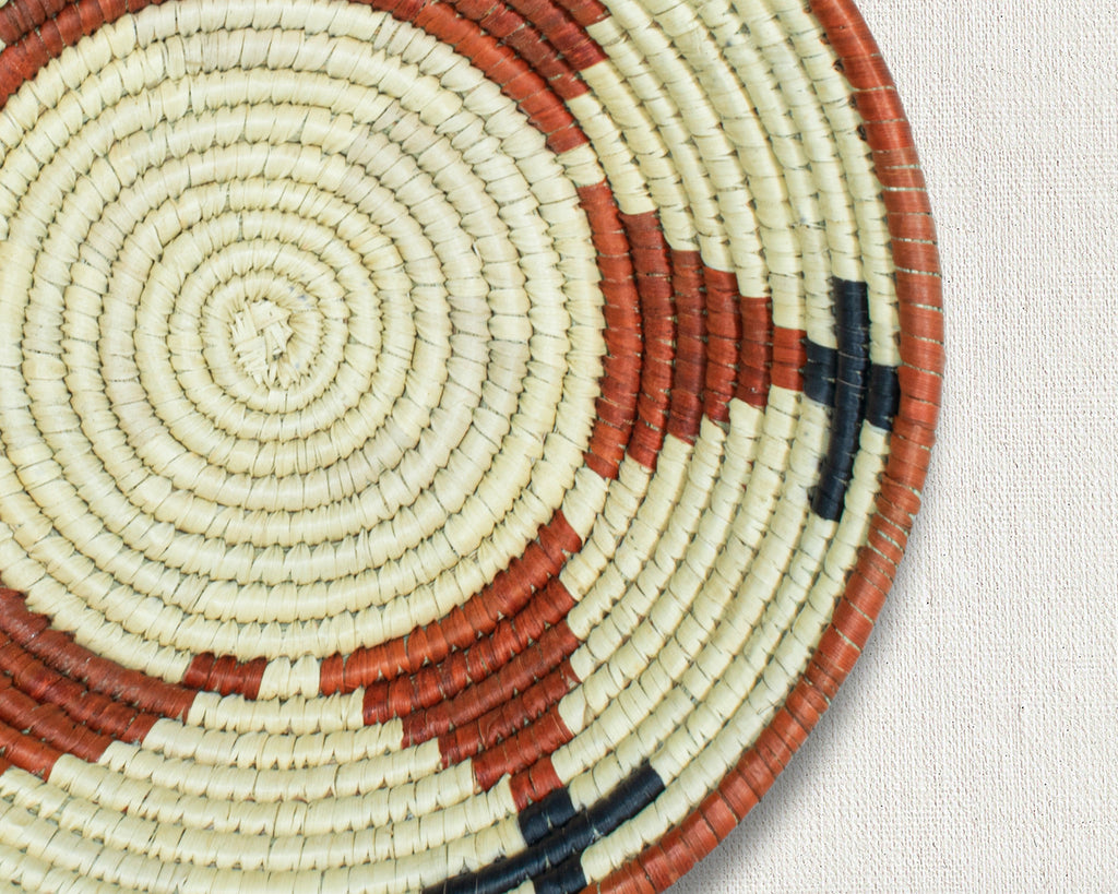 Luminary Brown Bowl Basket 8-inch LBW-432-7 B