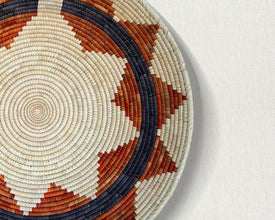 Authentic Navajo-Inspired Bowl Basket 22-Inch