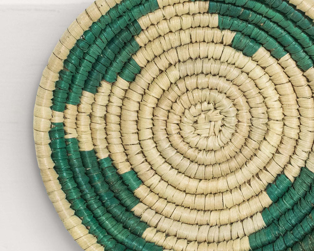 Boho Turquoise Star Miniature Basket Pack of 5 - LBW-1600-5