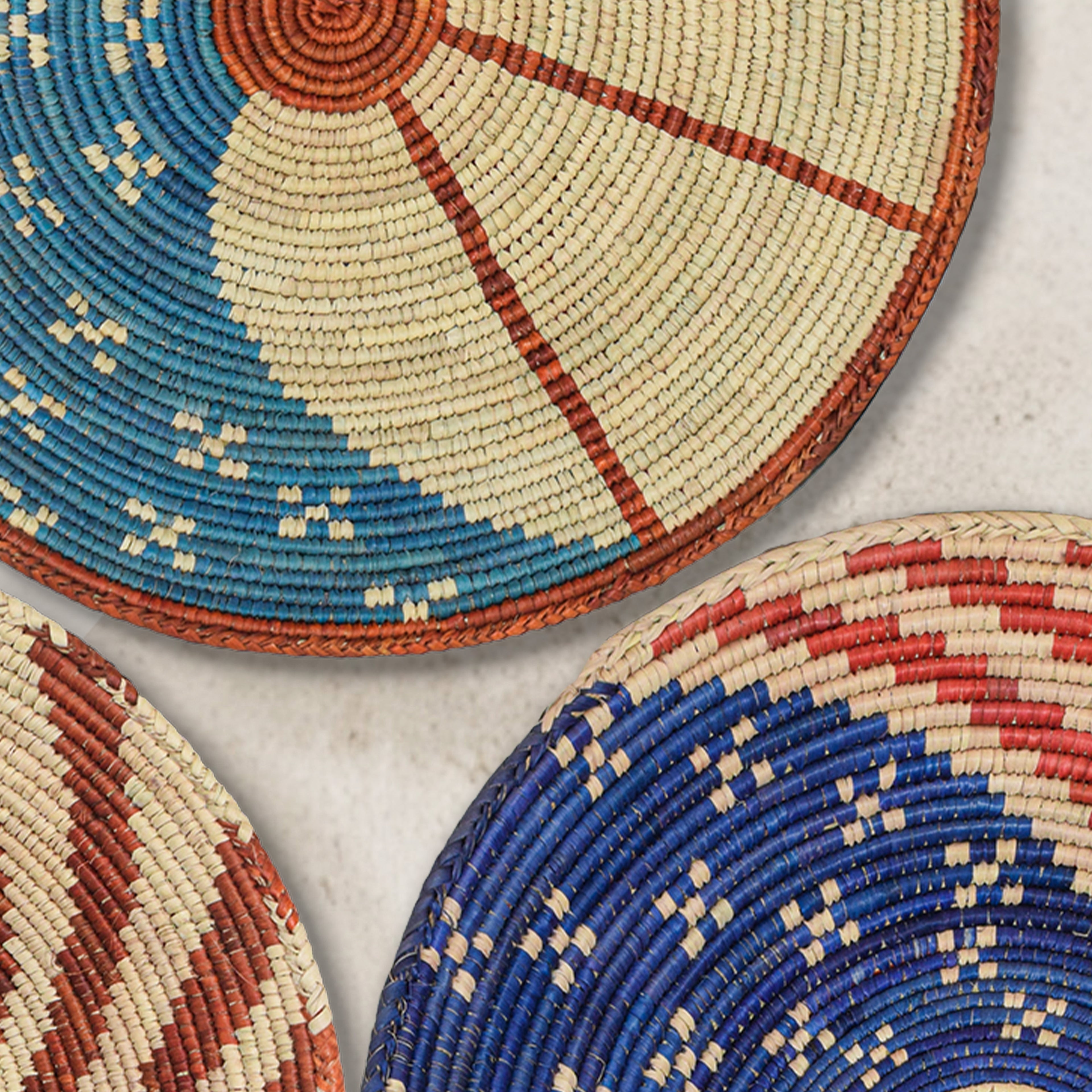 Patriotic Wall Basket Set of 3