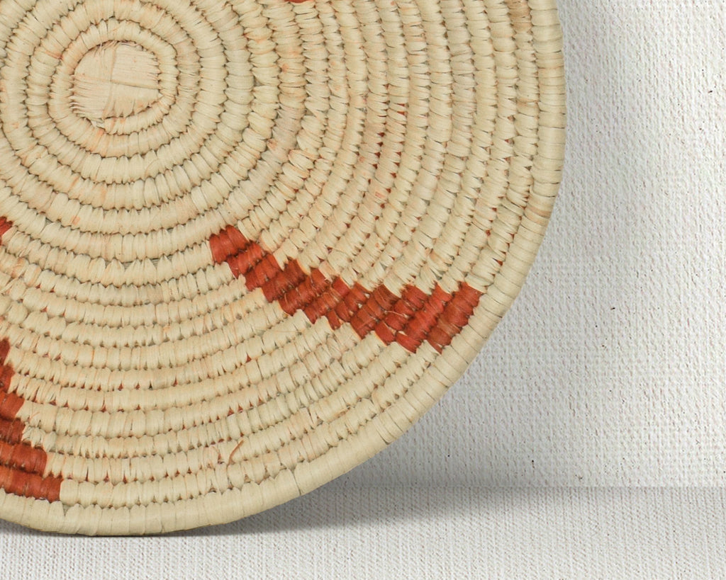 Rustic Swirl Bowl Basket