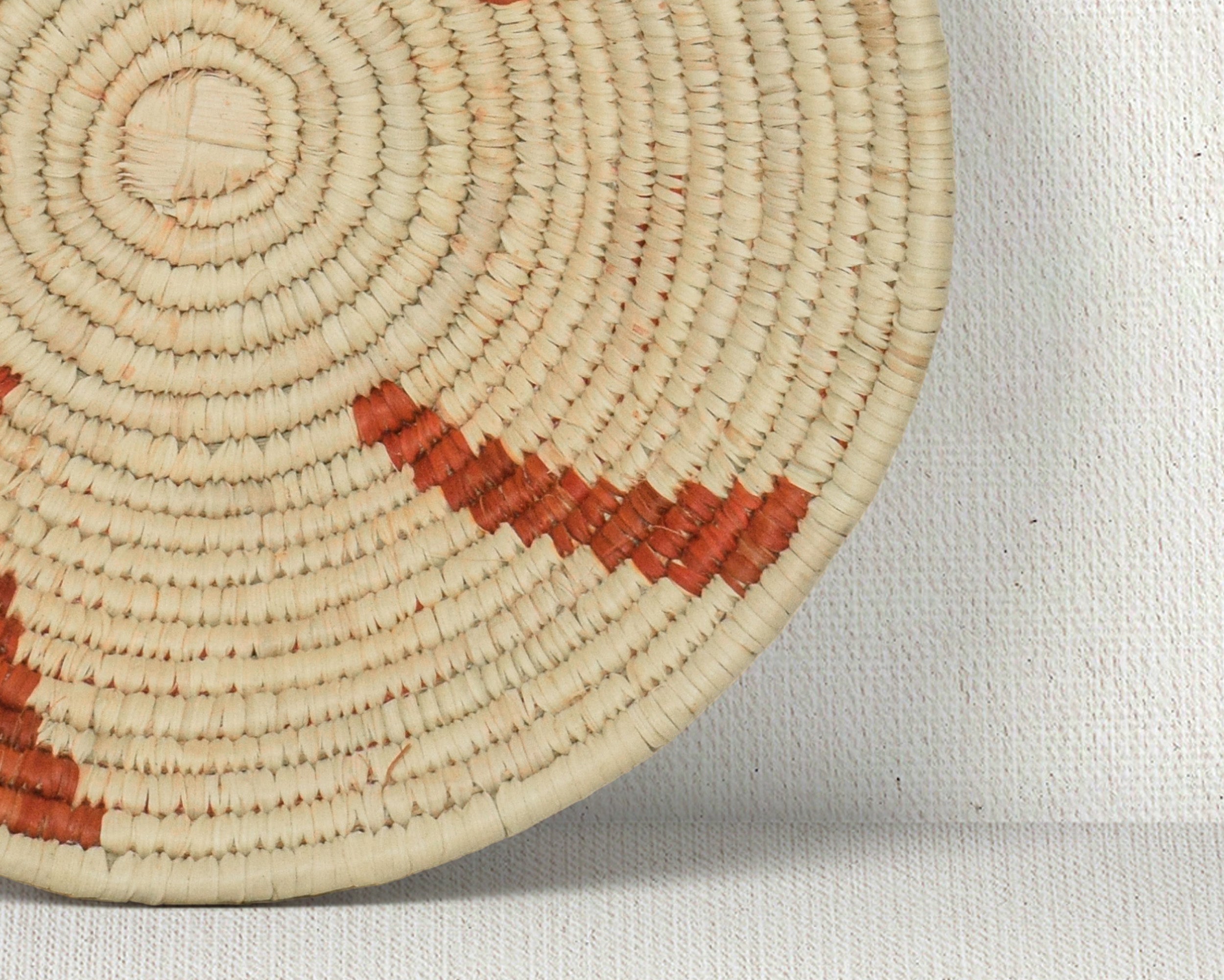 Rustic Swirl Bowl Basket