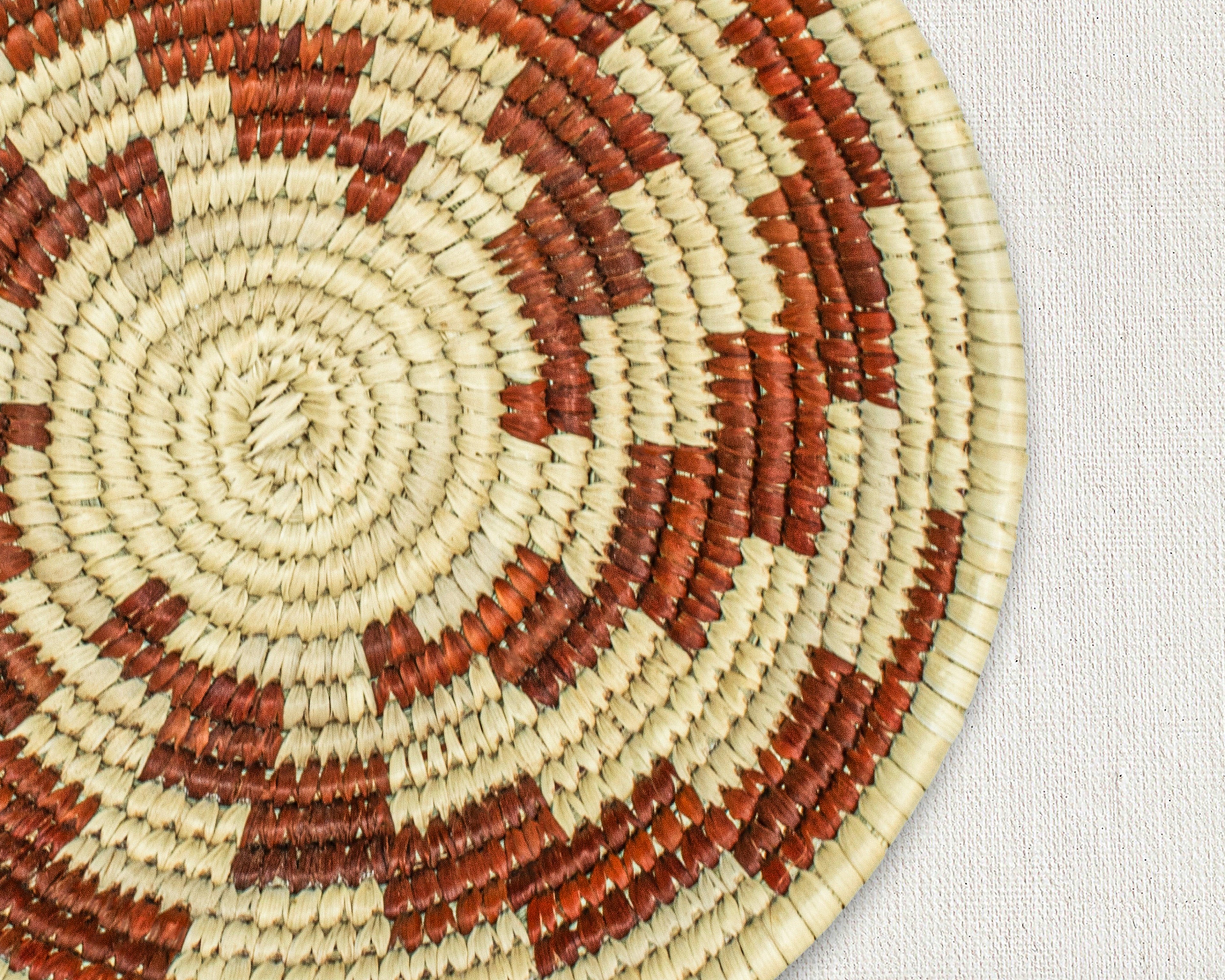 Terra Cotta Circle Red Bowl Basket 8-inch LBW-403-7 A