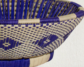 Blue Saturn  - Fruit & Vegetable Bowl Basket 7-inch