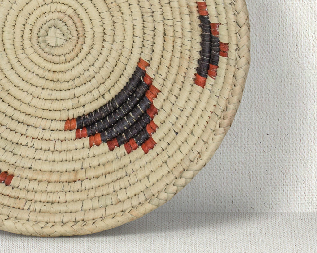 Black Triangles Bowl Basket