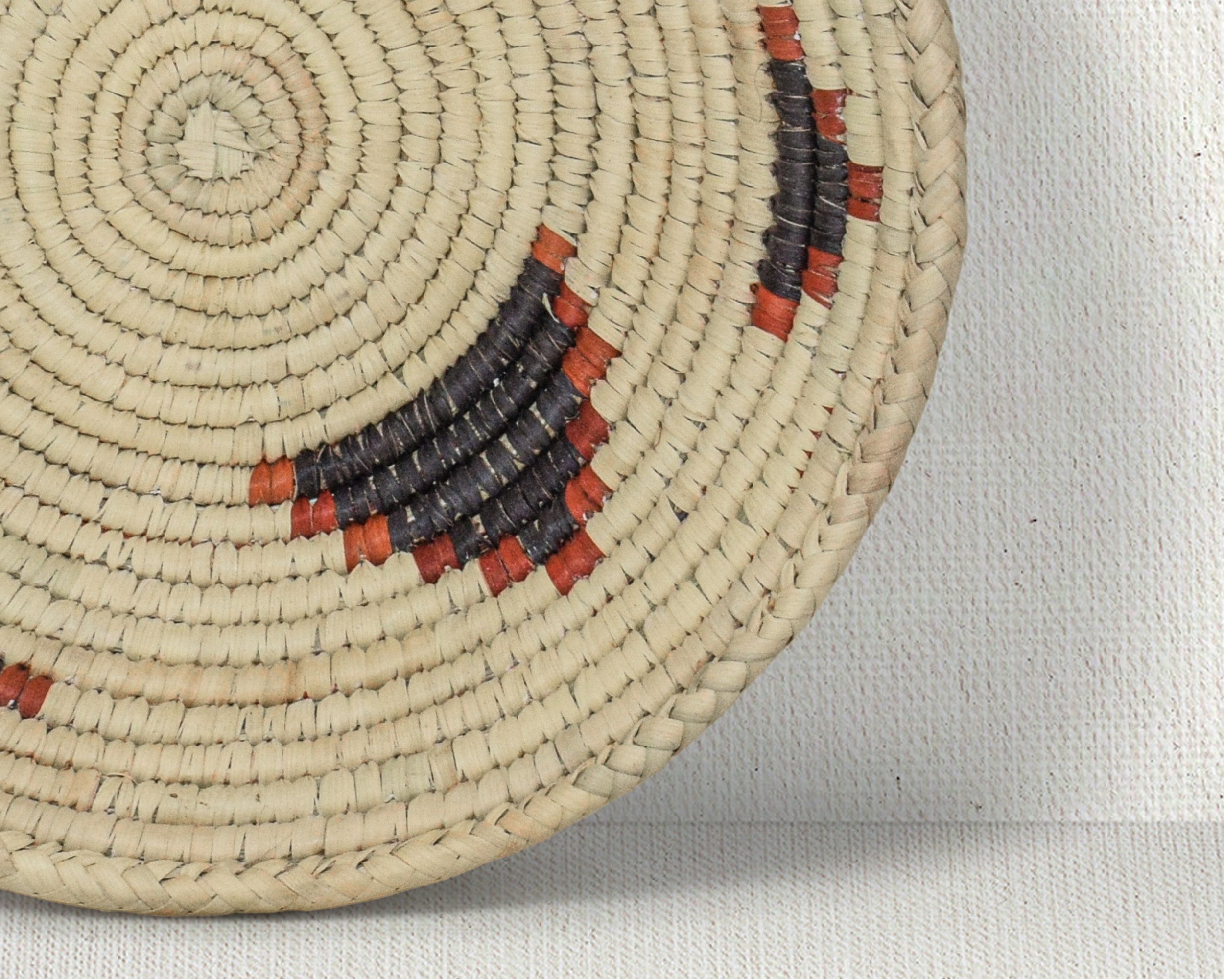 Black Triangles Bowl Basket