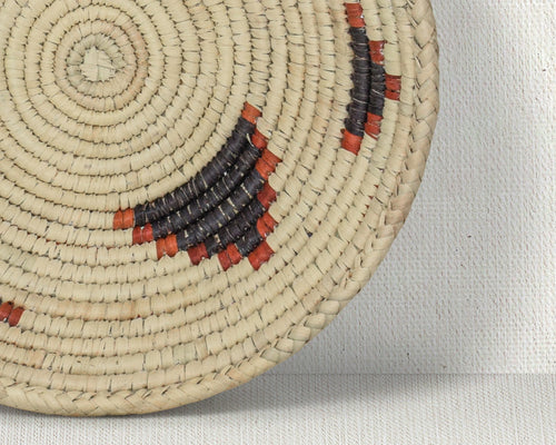 Black Triangles Bowl Basket