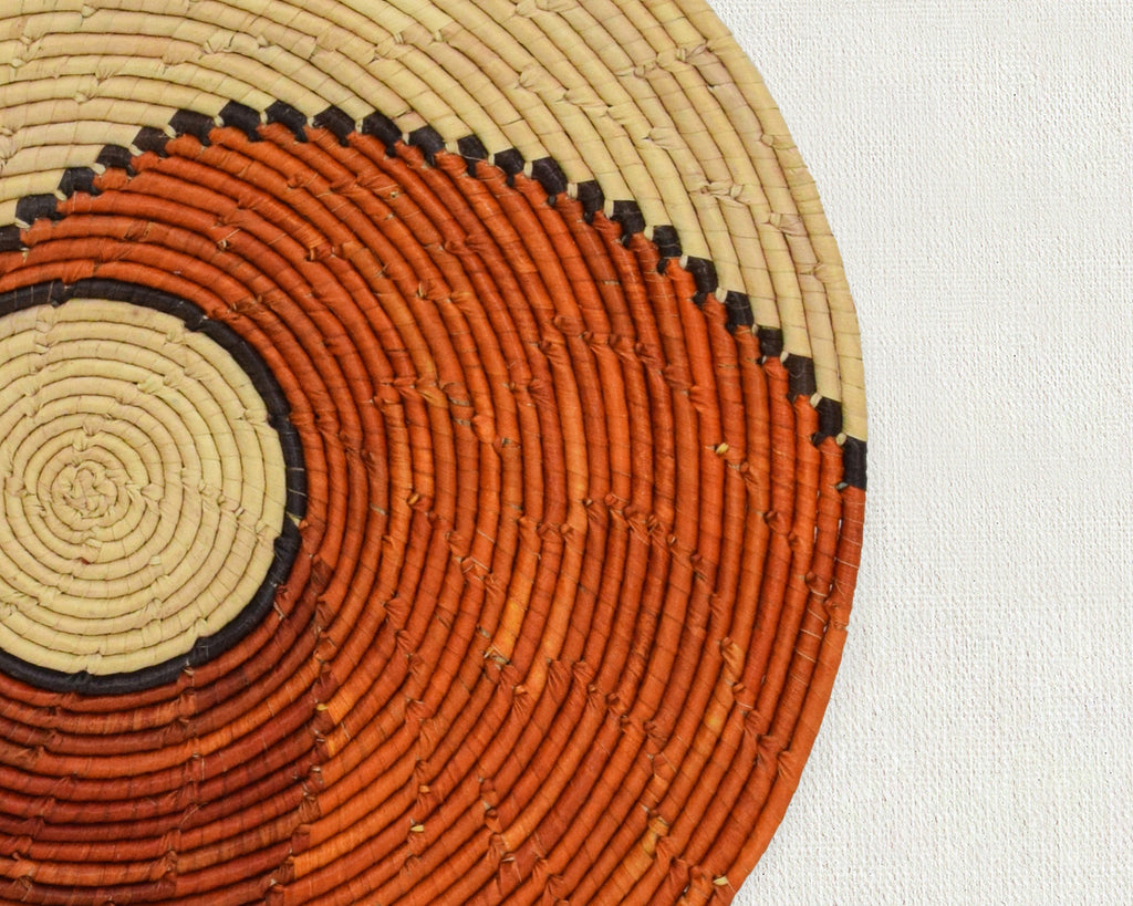 Rustic Trails Mat Wall Basket 14-inch MT-241-15