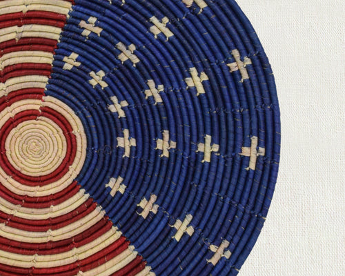 American Flag Flat Basket