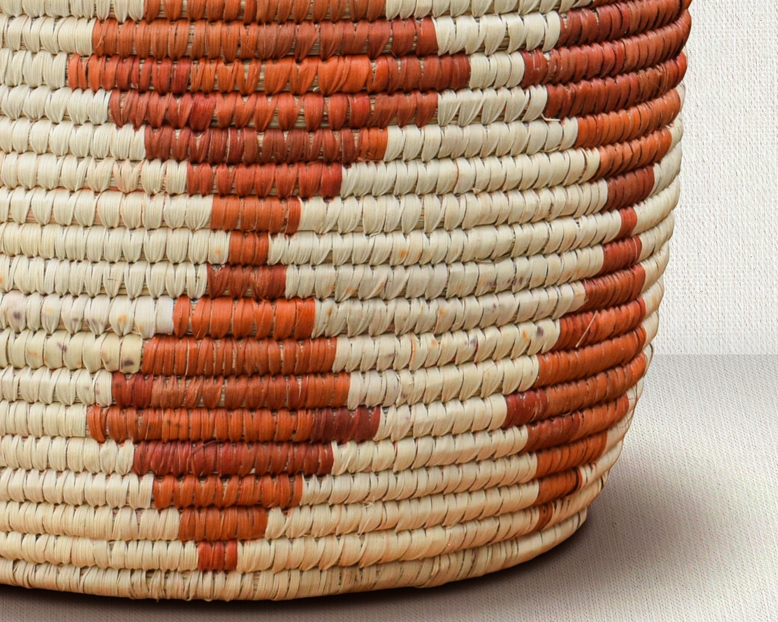 Cross Motif Planter Basket