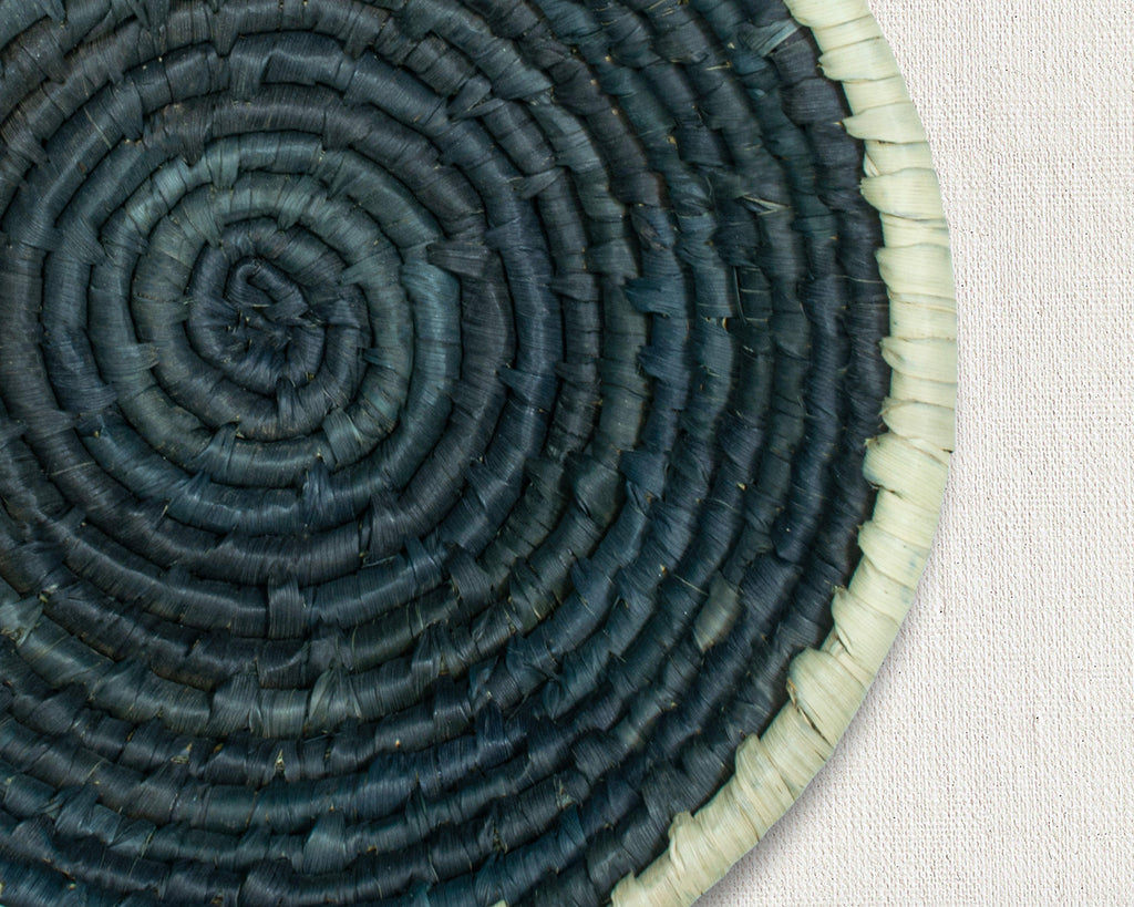 Oracle's Round Black Bowl Basket 8-inch LBW-421-7