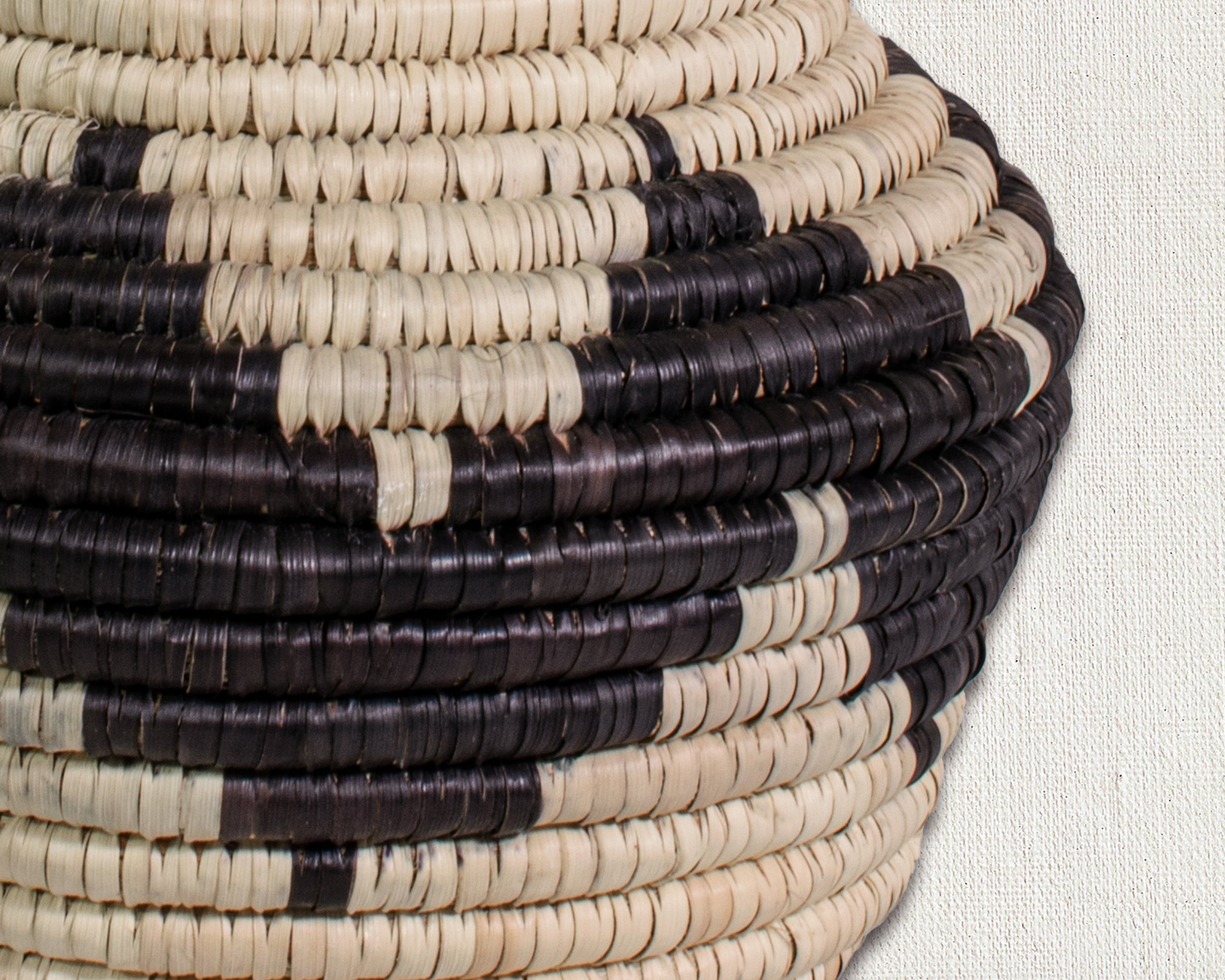 Black Waves Potter Basket - PP-1108-8